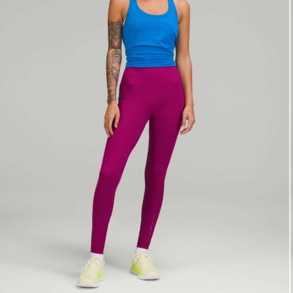 Lululemon Swift Speed High-Rise Tight 28" Magenta Purple - Picture 9 of 9